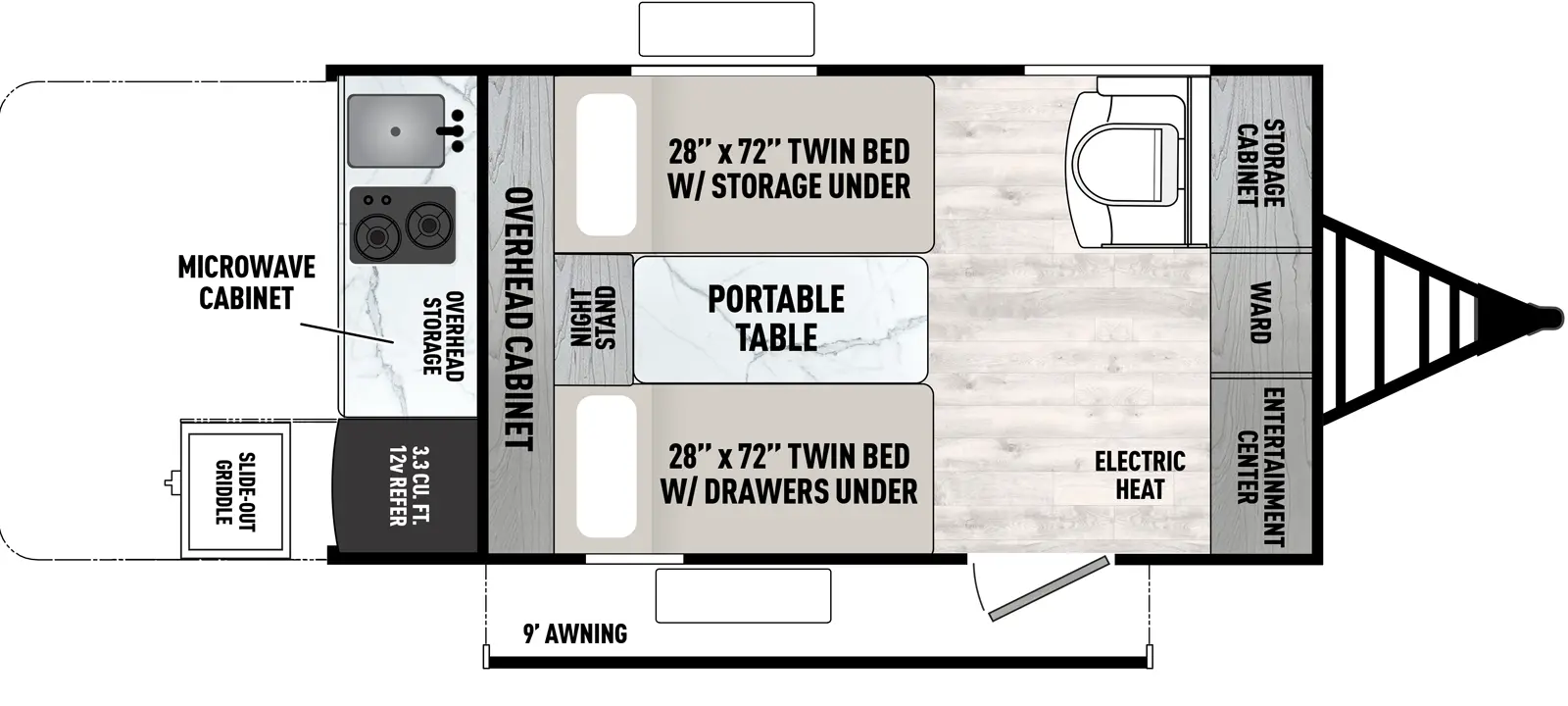 Viking Rok 11000ROK Floorplan